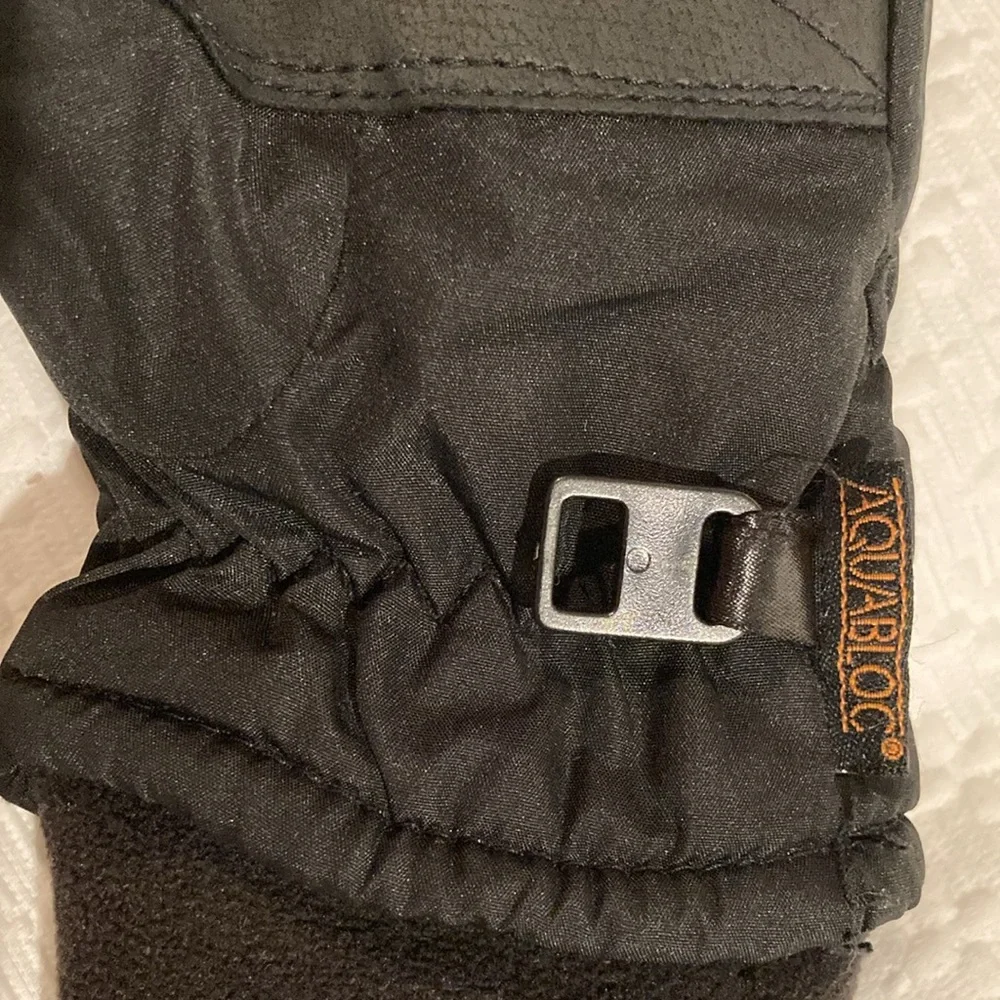 Gordini Kids Black Mittens